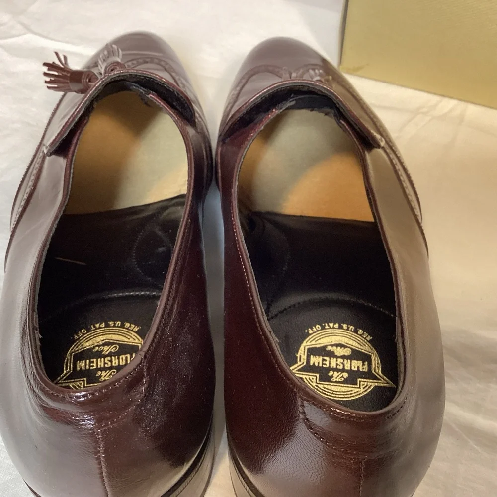 NWT Florsheim Dark Brown Tassel Loafers Men’s size 8 1/2